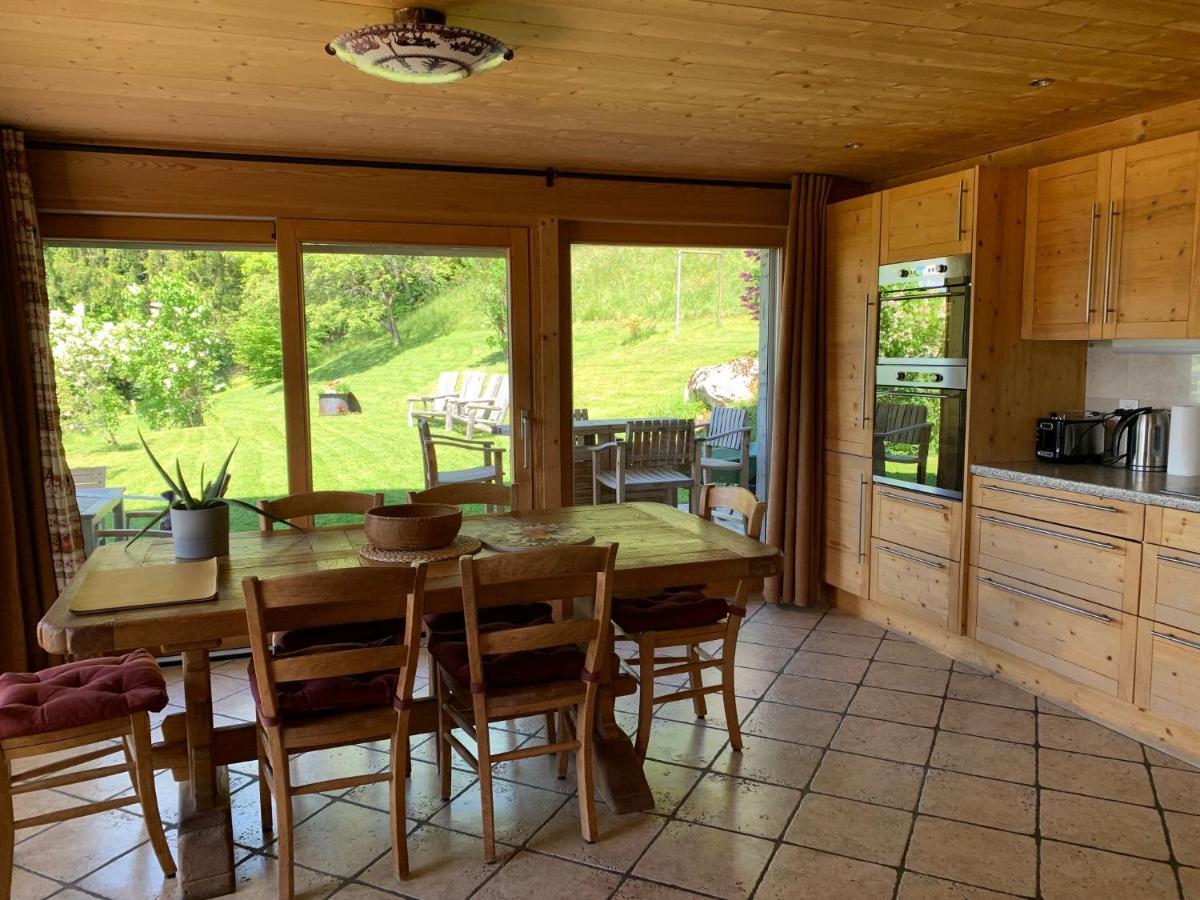 Chalet La Renarde Вилар сюр Олон Екстериор снимка