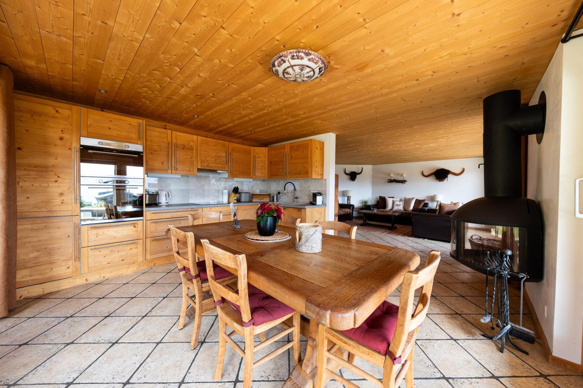 Chalet La Renarde Вилар сюр Олон Екстериор снимка