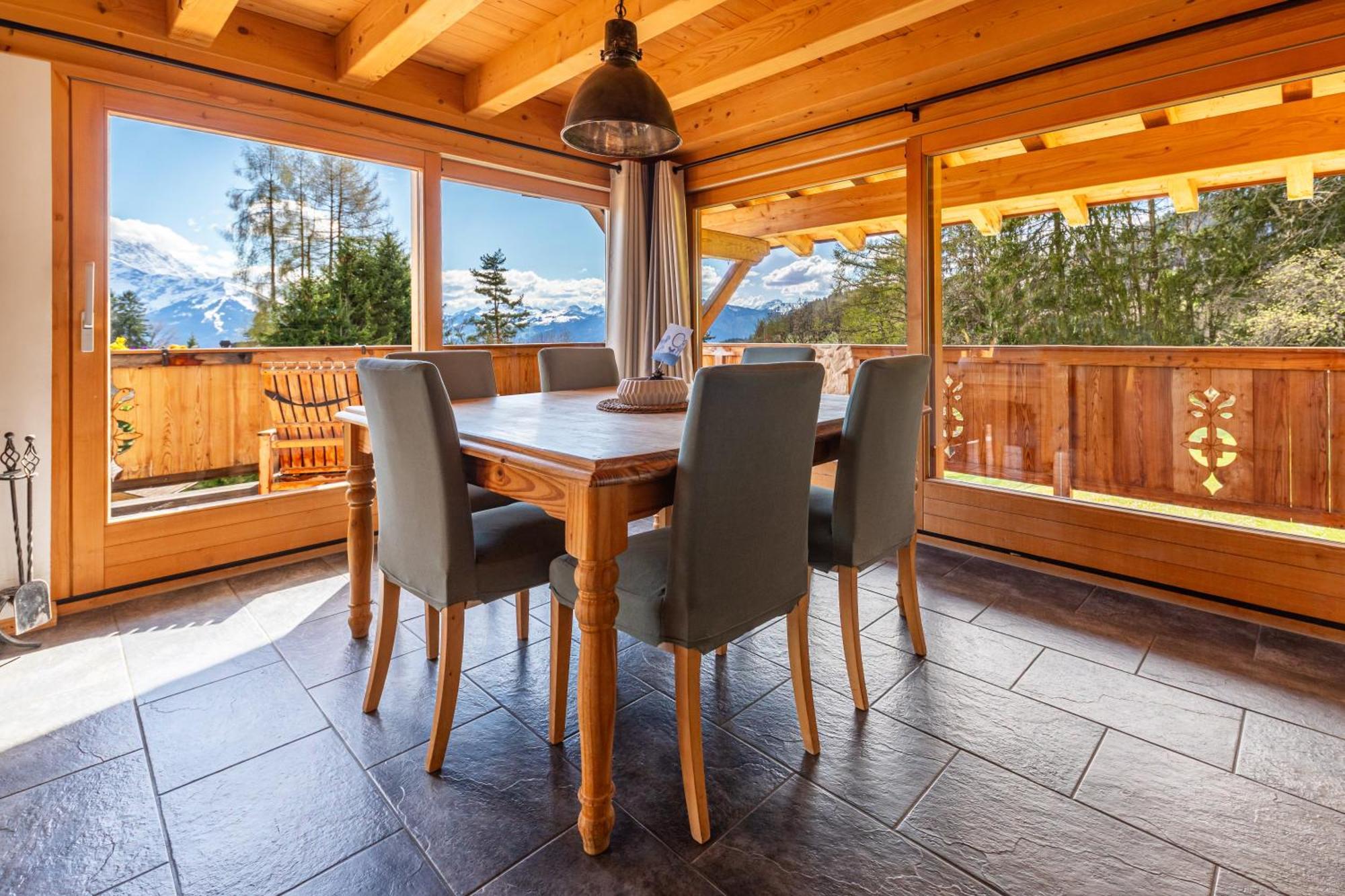 Chalet La Renarde Вилар сюр Олон Екстериор снимка
