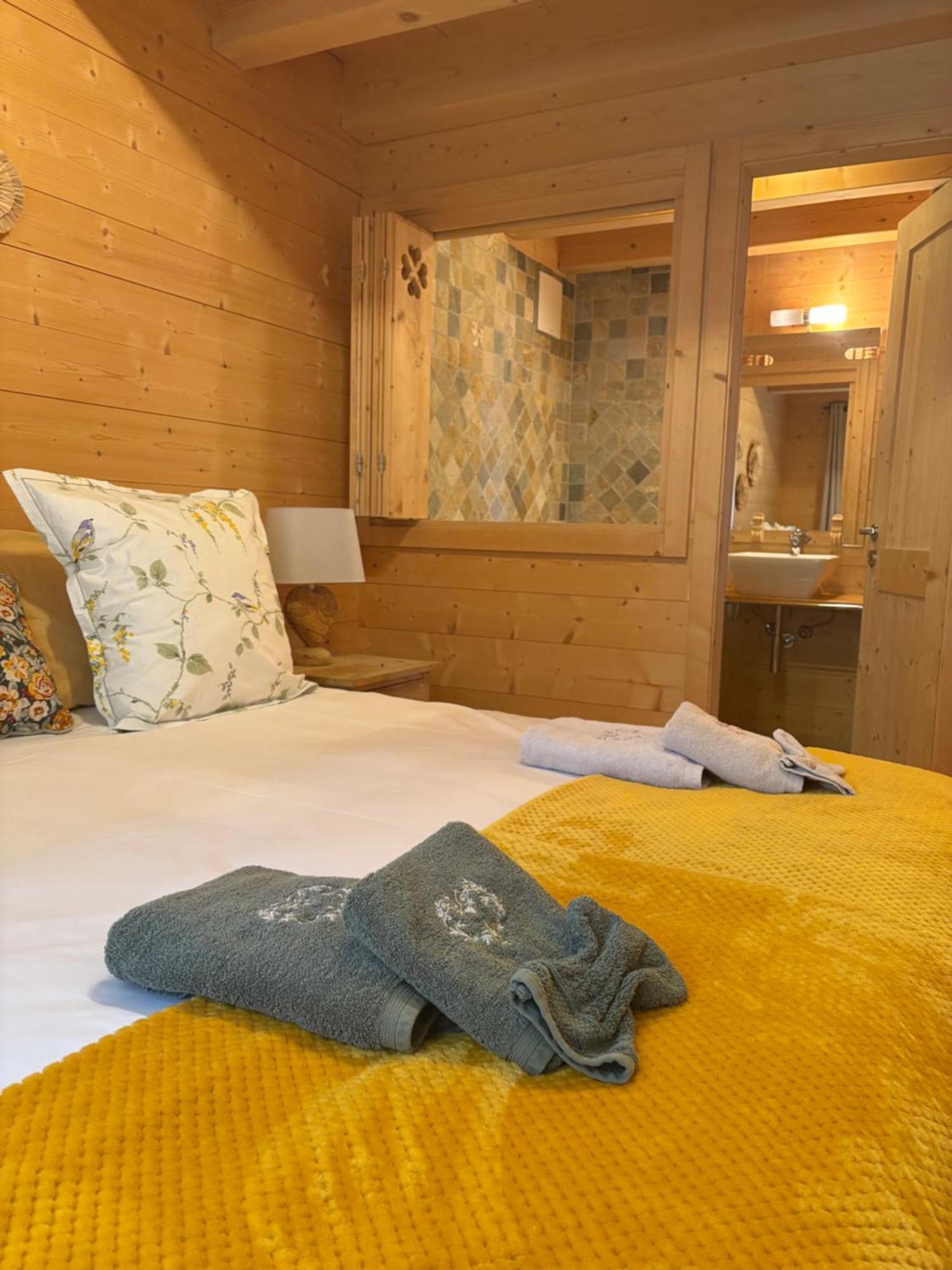 Chalet La Renarde Вилар сюр Олон Екстериор снимка