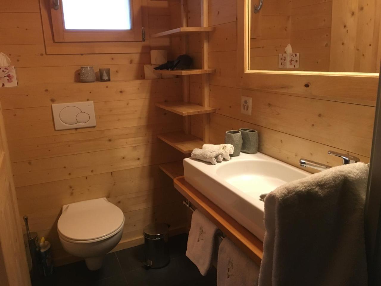Chalet La Renarde Вилар сюр Олон Екстериор снимка