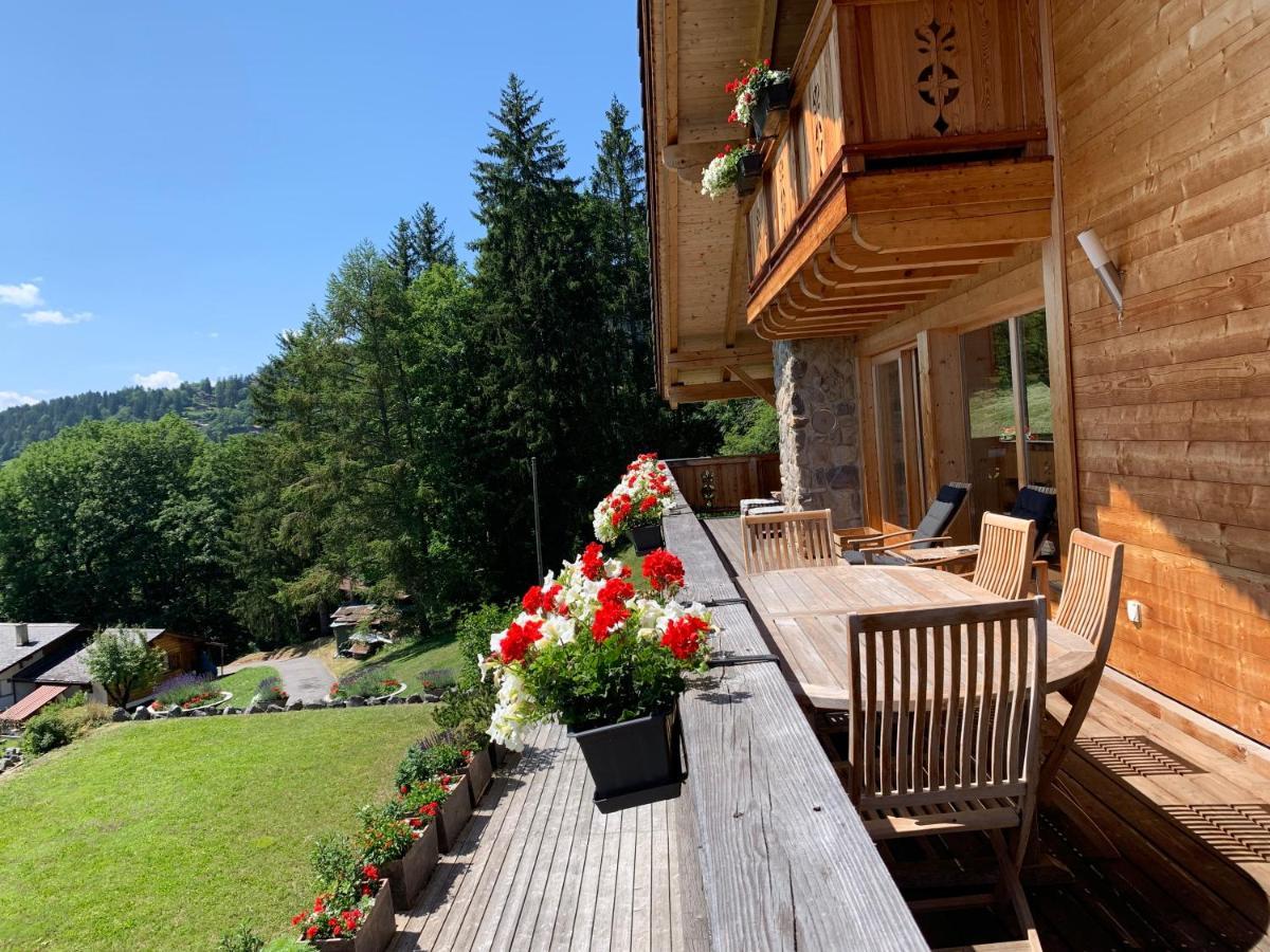 Chalet La Renarde Вилар сюр Олон Екстериор снимка