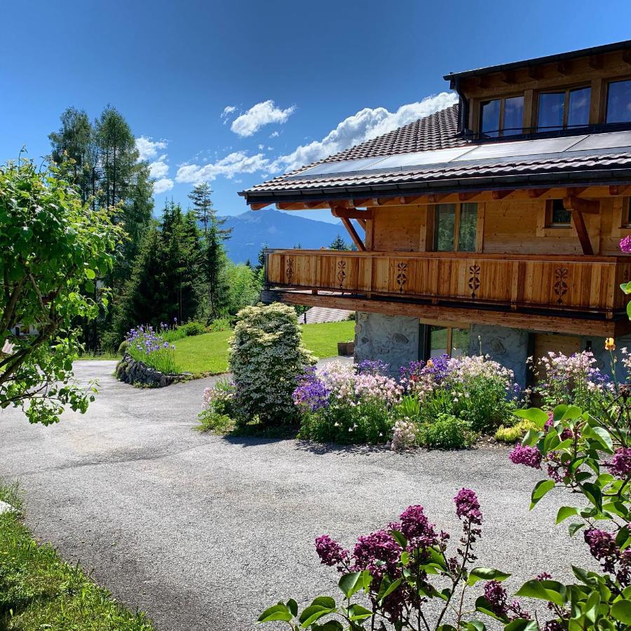 Chalet La Renarde Вилар сюр Олон Екстериор снимка